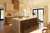 Farmhouse House Plan - 58486 - Kitchen