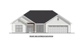 Ranch House Plan - Dahlia 1 76119 - Front Exterior