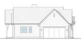 Farmhouse House Plan - Emerson 75719 - Left Exterior