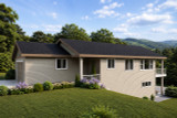 Cottage House Plan - Oak Crest 42474 - Left Exterior