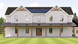 Farmhouse House Plan - 16523 - Exterior