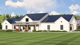Ranch House Plan - 43049 - Right Exterior