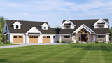 Farmhouse House Plan - 20672 - Exterior