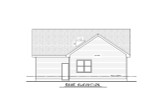 Secondary Image - Farmhouse House Plan - Glenwood 60380 - Rear Exterior