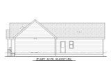 Farmhouse House Plan - Glenwood 60380 - Right Exterior