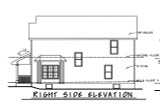 Farmhouse House Plan - Wayside Farmhouse 85408 - Right Exterior
