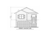 Cape Cod House Plan - Palm 52163 - Front Exterior