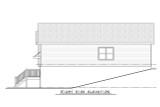 Cape Cod House Plan - Palm 52163 - Right Exterior