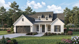 Farmhouse House Plan - Ridge View 56589 - Exterior