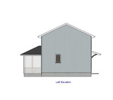 Traditional House Plan - 76704 - Left Exterior