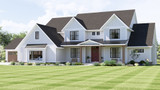 Farmhouse House Plan - 41070 - Exterior