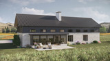 Mountain Rustic House Plan - Sherwood 57881 - Rear Exterior