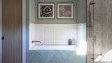 Farmhouse House Plan - Waybright Woods 70157 - Master Bathroom