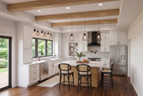 Secondary Image - Country House Plan - 59746 - Kitchen