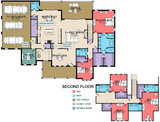 Traditional House Plan - Lambert 69071 - 1st Floor Plan