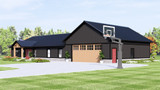 Craftsman House Plan - 11212 - Right Exterior