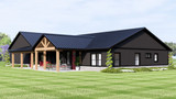 Craftsman House Plan - 11212 - Left Exterior
