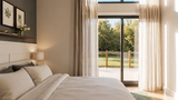 Contemporary House Plan - 55948 - Master Bedroom