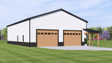 Country House Plan - 60698 - Left Exterior