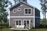 Cape Cod House Plan - 72508 - Rear Exterior