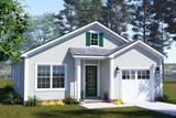 Country House Plan - 64347 - Front Exterior