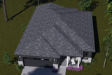 Prairie House Plan - 50395 - Exterior