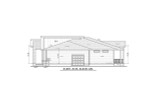 Secondary Image - Modern House Plan - Evan Rae Estate 77599 - Right Exterior