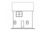 Farmhouse House Plan - Vera Modern Farmhouse 67438 - Rear Exterior