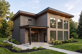 Modern House Plan - Shoreline 27320 - Rear Exterior