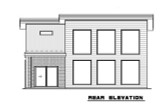 Modern House Plan - Shoreline 27320 - Rear Exterior
