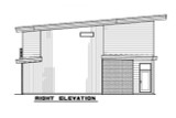 Modern House Plan - Shoreline 27320 - Right Exterior
