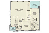 Modern House Plan - Shoreline 27320 - 1st Floor Plan