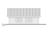 Farmhouse House Plan - Garage 34300 - Right Exterior