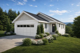 Cottage House Plan - Willow Bend 26454 - Front Exterior