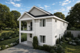 Cottage House Plan - Willow Bend 26454 - Rear Exterior