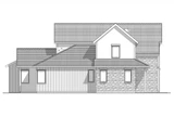 European House Plan - Meridian 29161 - Left Exterior