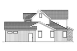 European House Plan - Meridian 29161 - Rear Exterior