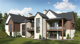 Farmhouse House Plan - Gould Valley 99686 - Right Exterior