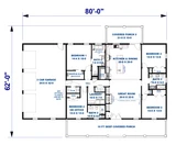 Farmhouse House Plan - 23669 - 1st Floor Plan
