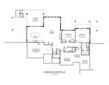 Craftsman House Plan - Eldin Springs 74396 - Basement Floor Plan