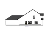 Farmhouse House Plan - 25515 - Left Exterior