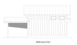 Contemporary House Plan - Cathedral Ledge Getaway 10952 - Exterior