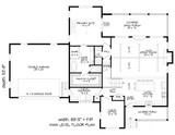 Farmhouse House Plan - Cashew Ridge Farmhouse 36873 - 1st Floor Plan