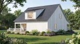 Farmhouse House Plan - Cedar Ridge 53064 - Right Exterior