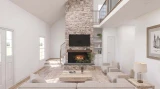 Farmhouse House Plan - Cedar Ridge 53064 - Great Room