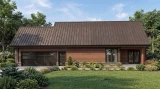 Modern House Plan - Horizon Peak 93239 - Right Exterior