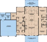 Farmhouse House Plan - Hayloft 81558 - 1st Floor Plan