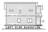 Modern House Plan - Platinum Woods II 70700 - Left Exterior