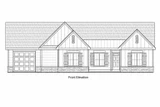 Farmhouse House Plan - Birch Crest 60536 - Front Exterior