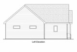 Farmhouse House Plan - Birch Crest 60536 - Left Exterior